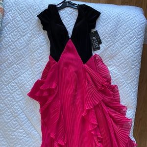 Basic Black Label Fuchsia Dress